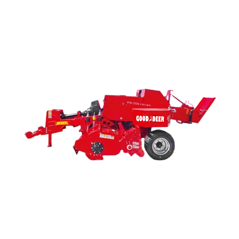 Automatisk gräsbalspress