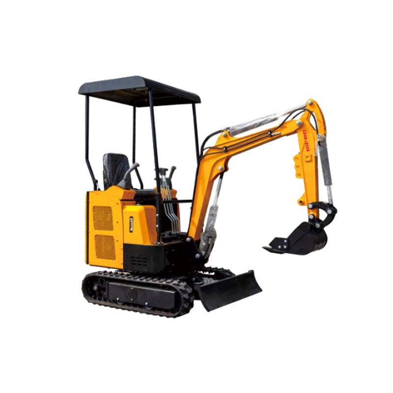 360 graders roterande liten grävmaskin