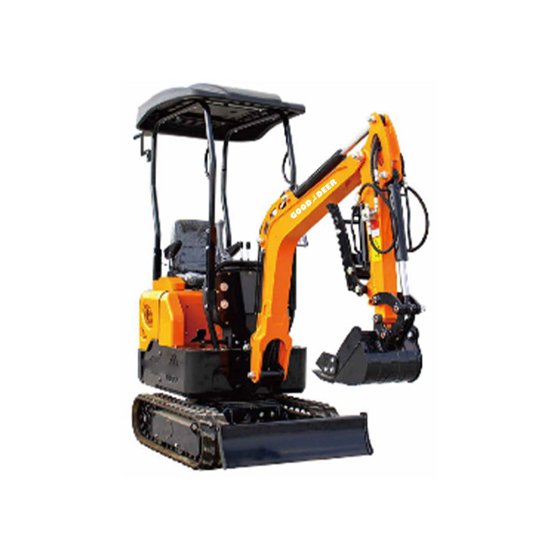 Mini elektrisk grävmaskin